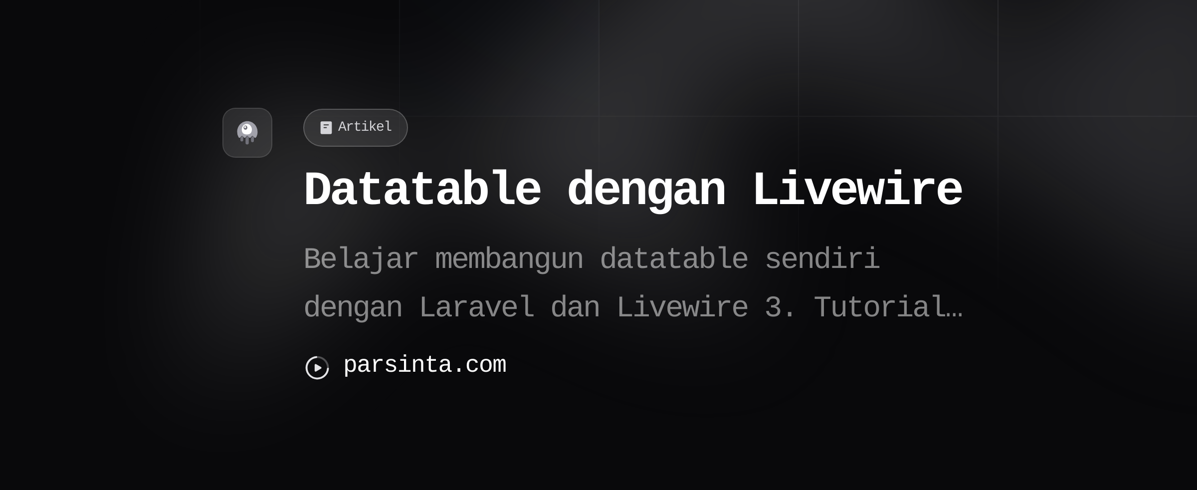 Cara Mudah Membuat Datatable Di Laravel Menggunakan Livewire Parsinta